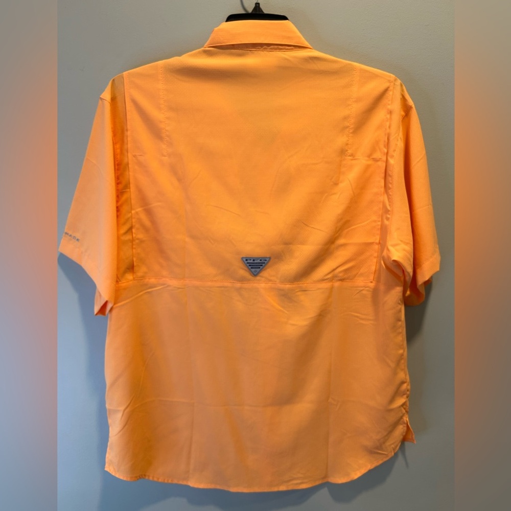 Columbia Men's PFG Short Sleeve Shirt SPF 40 Size M NWT Fishing - Picture 4 of 12